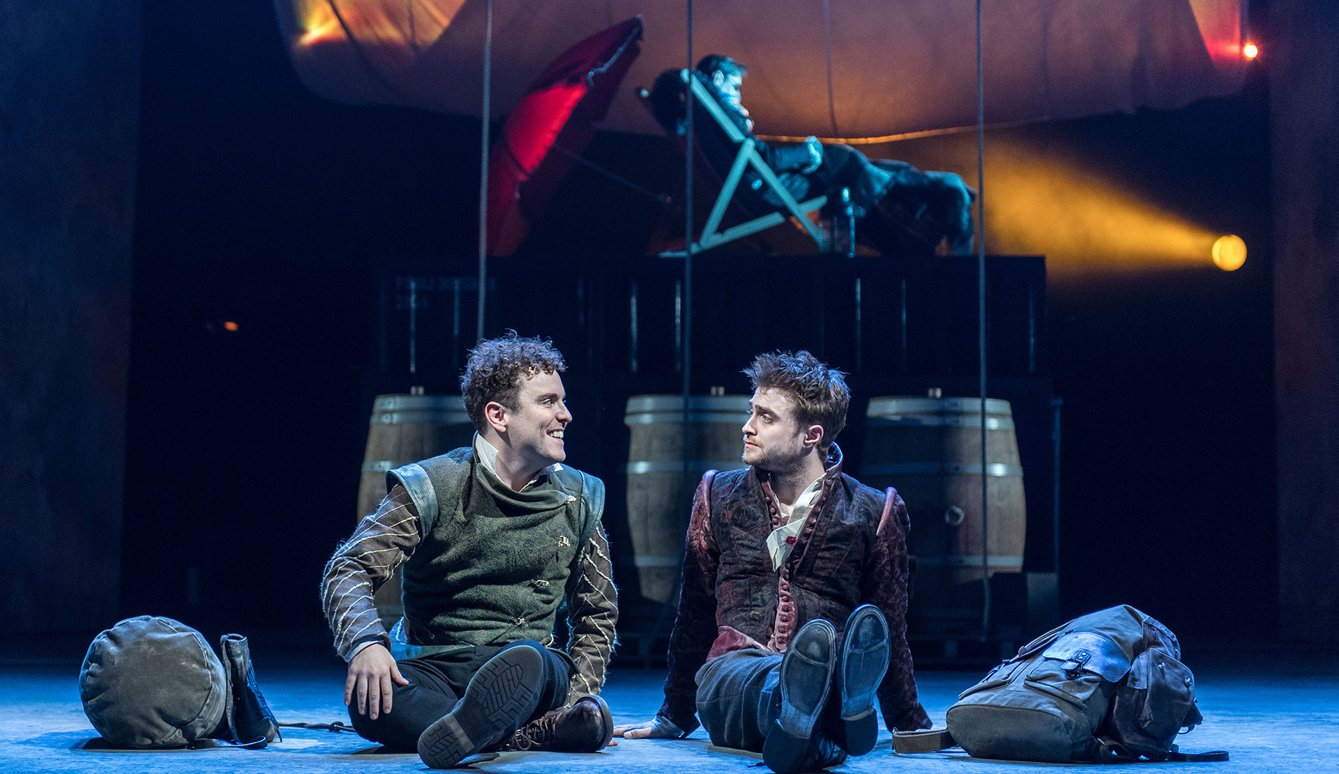 Daniel Radcliffe in Rosencrantz and Guildenstern Are Dead-National Theatre Live