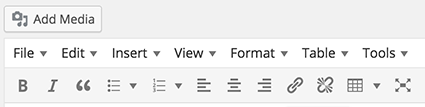 Add Media button