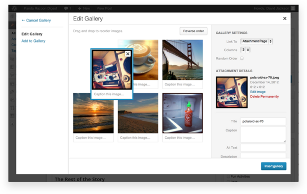 Edit Gallery